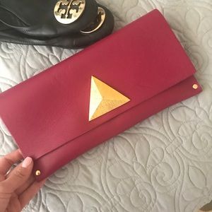 Leather clutch 👛